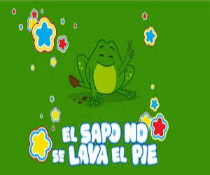 El sapo no se lava el pie