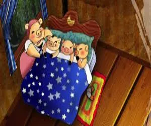 Los cochinitos dormilones (en castellano)