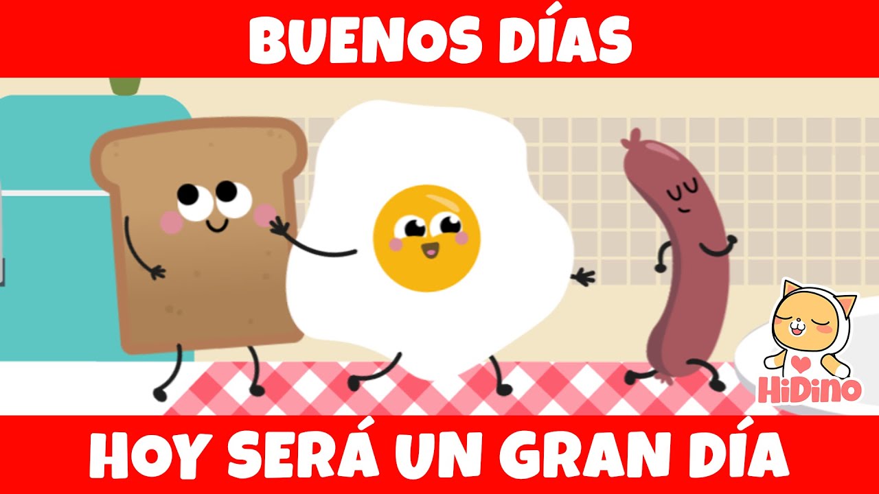 Buenos días – canción didáctica para los niños
